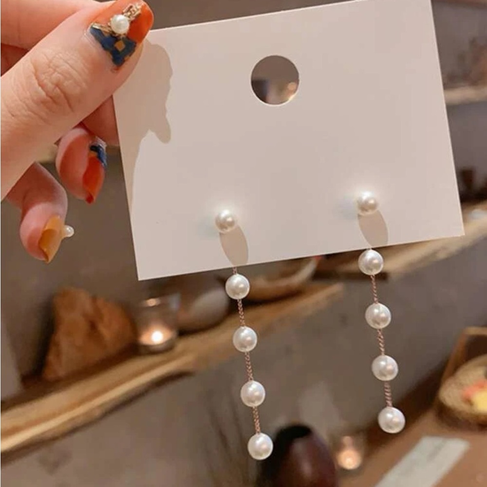 Pearl Decor Earrings